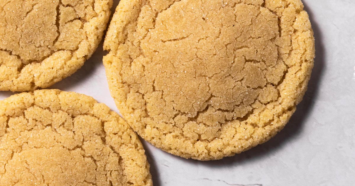 No Chill Small Batch Sugar Cookies: Under 30 Mins